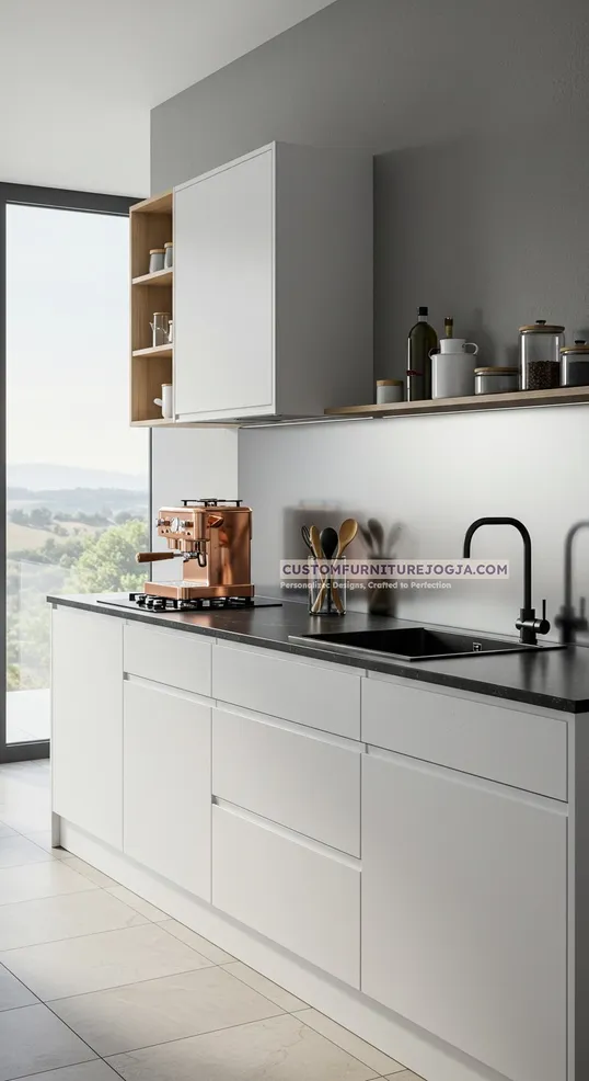 Jasa Pembuatan Kitchen Set Kecil Jogja